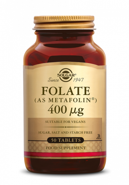 Folate 400 mcg (Metafolin)