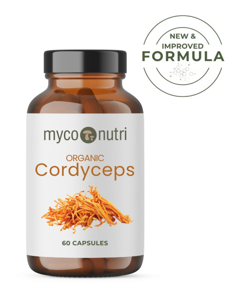 Cordyceps Organic 400mg 60 Capsules