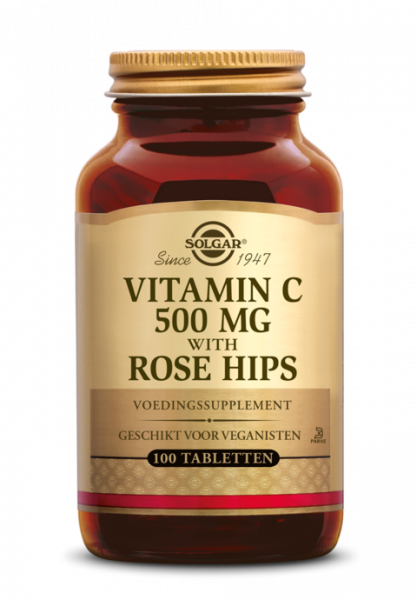 Vitamin C 500mg with Rose Hips