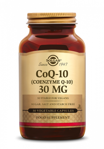 Coenzyme Q-10 30mg 30 Veg. Capsules