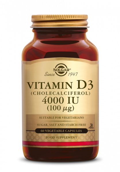 Vitamin D3 (Cholecalciferol) 4000 IU (100 µg)