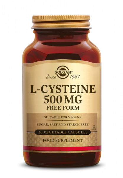 L-Cysteine 500mg 30 Veg. Capsules