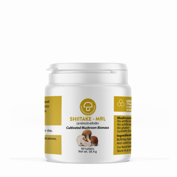 Shiitake-MRL (Lentinula edodes) 500mg 90 Tablets