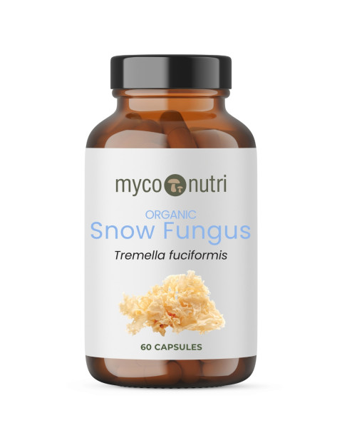 Snow Fungus Organic 400mg 60 Capsules