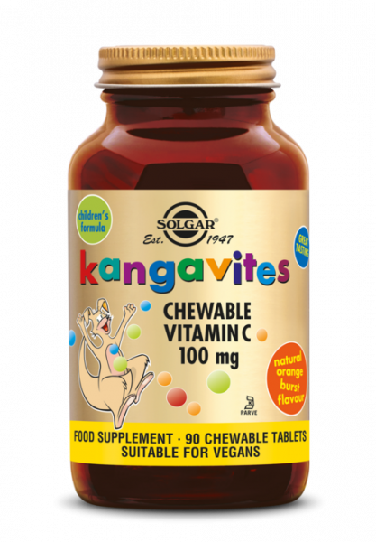 Kangavites Chewable Vitamin C 100mg 90 Kautabletten
