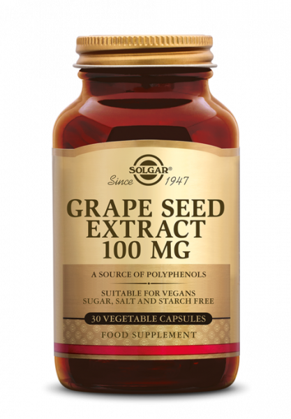 Grape Seed Extract 100mg 30 Veg, Capsules