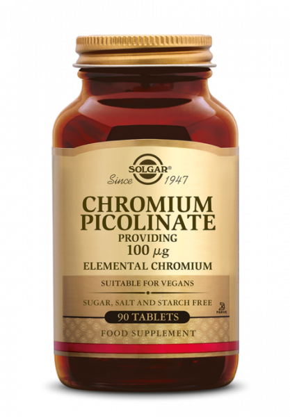 Chromium Picolinate 100µg 90 Veg. Capsules