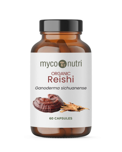 Reishi Organic 400mg 60 Capsules