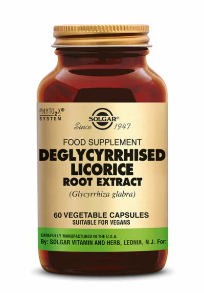 Deglycyrrhised Licorice Root Extract (SFP) 60 veg. Capsules